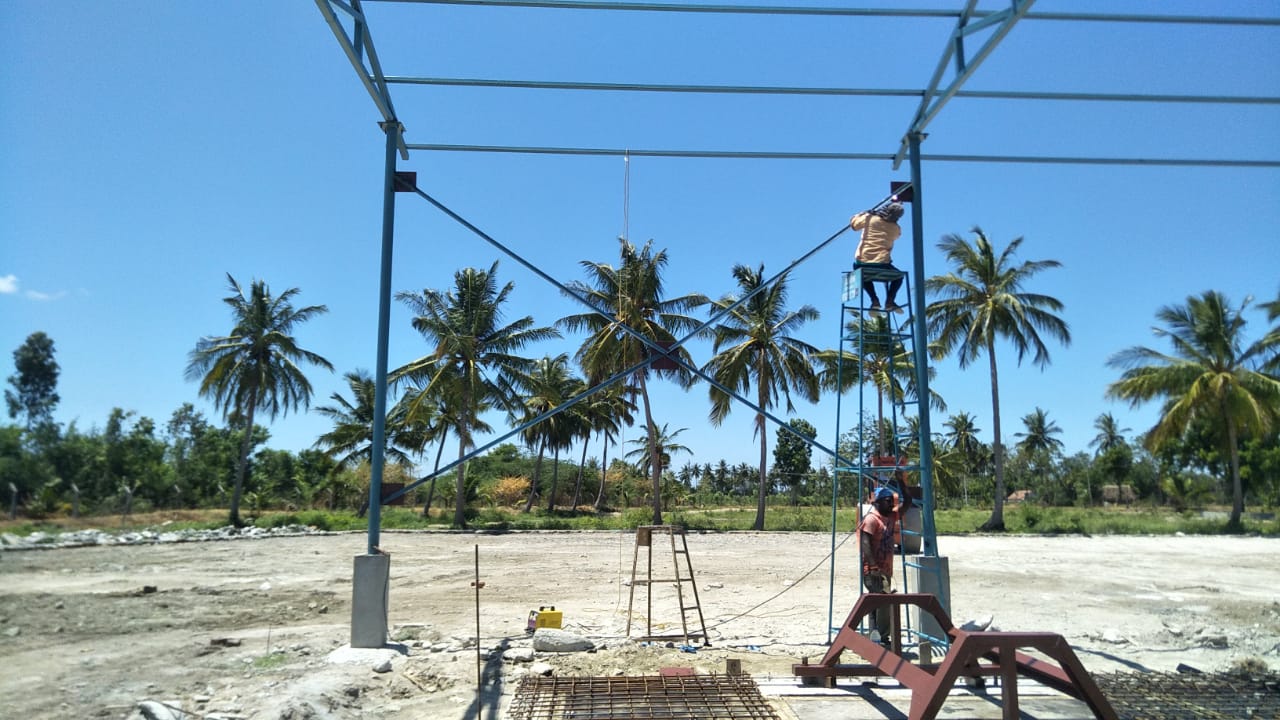 Erection stage portal joint